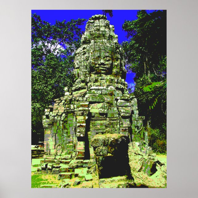 Mini Bayon [Redux] ... Siem Reap, Cambodia Poster (Front)