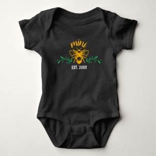 Mini Bee with Year Mother's Day Matching Baby Bodysuit