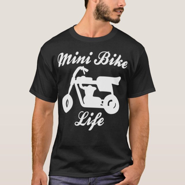 Mini Bike rider bike  T-Shirt (Front)