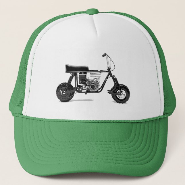 Mini Bike Trucker Hat (Front)