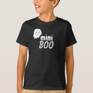 Mini BOO Halloween Cute Ghost Family Matching Boys T-Shirt