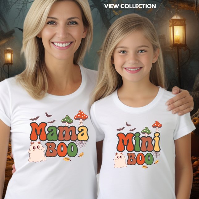 Mini Boo Halloween Mummy and Me Matching T-shirt (Creator Uploaded)