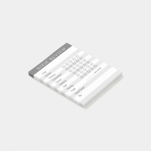 Mini Book Review Post-it Notes