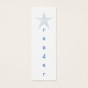 Mini Bookmark Cards, Star Reader