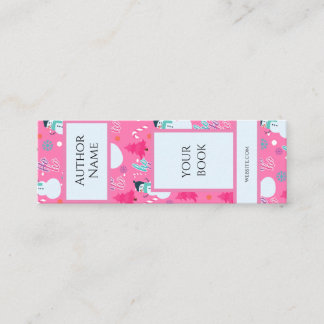 Mini Bookmark for Author or Writer Promotions Business Card