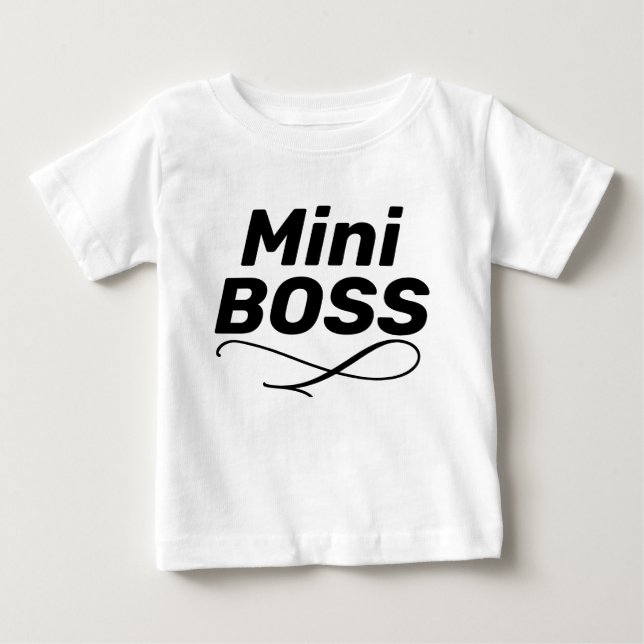 Mini Boss Baby T-Shirt (Front)