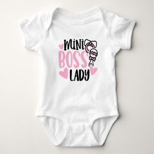 Mini Boss Lady Baby Bodysuit