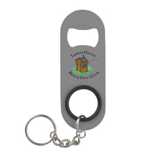 Mini Bottle Opener With Keychain