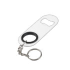 Mini Bottle Opener With Keychain