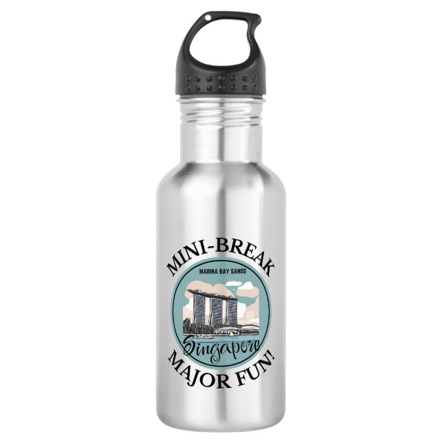 Mini-Break Major Fun! 532 Ml Water Bottle (Front)