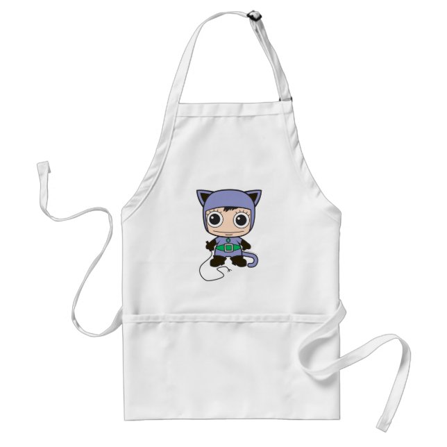 Mini Cat Woman Standard Apron (Front)