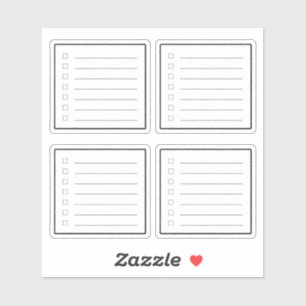 Mini Checklist Planner