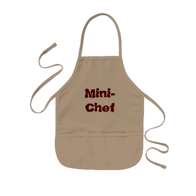 Mini-Chef Kids Apron (Front)