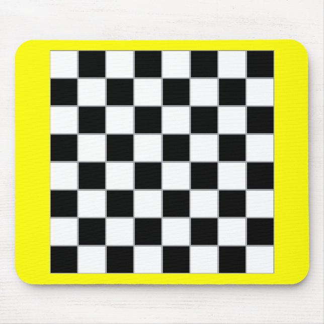 mini chessboard mouse pad (Front)