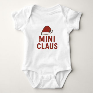 Mini Claus – Cute Christmas Design Baby Bodysuit
