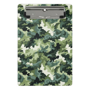 Mini Clipboard-Military Camo Mini Clipboard