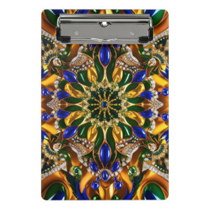 Mini clipboard with Brazil Colours