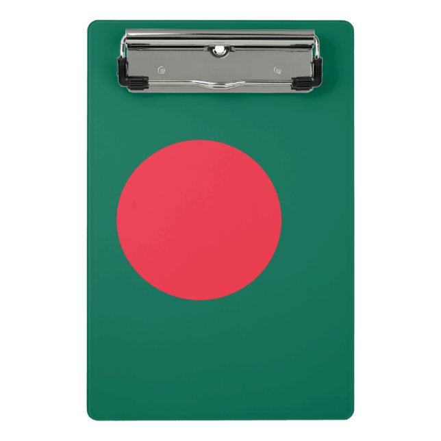 Mini clipboard with flag of Bangladesh (Front)