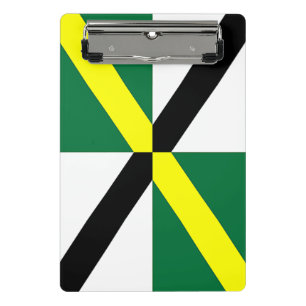 Mini clipboard with flag of Monterey, USA