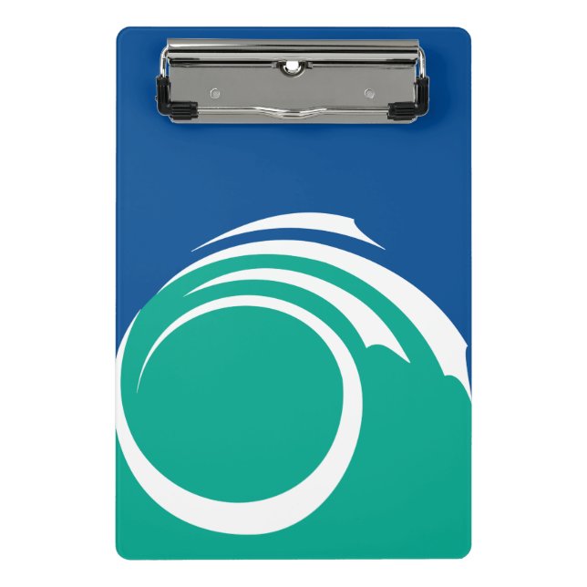 Mini clipboard with flag of Ottawa, Canada (Front)