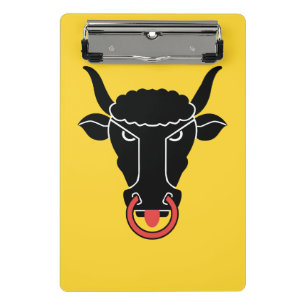 Mini clipboard with flag of Uri, Switzerland