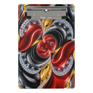 Mini clipboard with German Colours