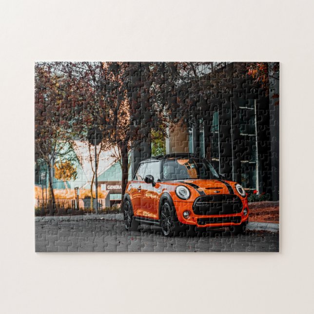 Mini Cooper car Jigsaw Puzzle (Horizontal)