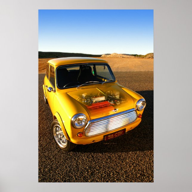 Mini Cooper Poster (Front)