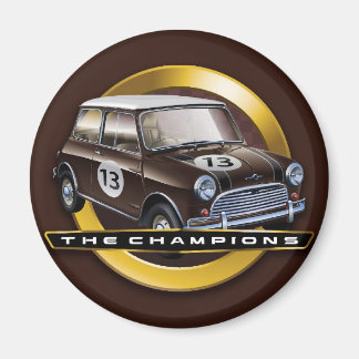 Mini Cooper S brown Magnet