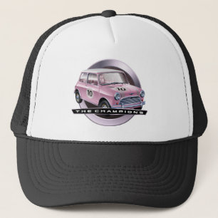 Mini Cooper S pink Trucker Hat