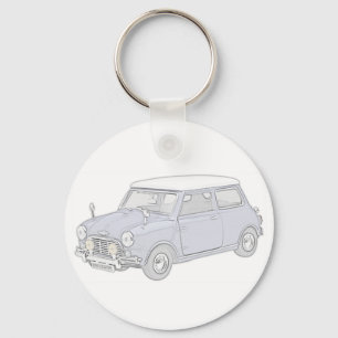 Mini Cooper Vintage-coloured Key Ring