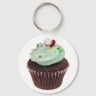 Mini cupcake key ring