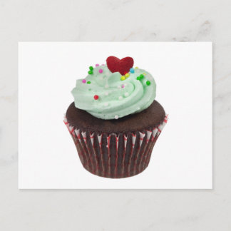Mini cupcake postcard