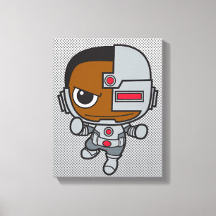 Mini Cyborg Canvas Print