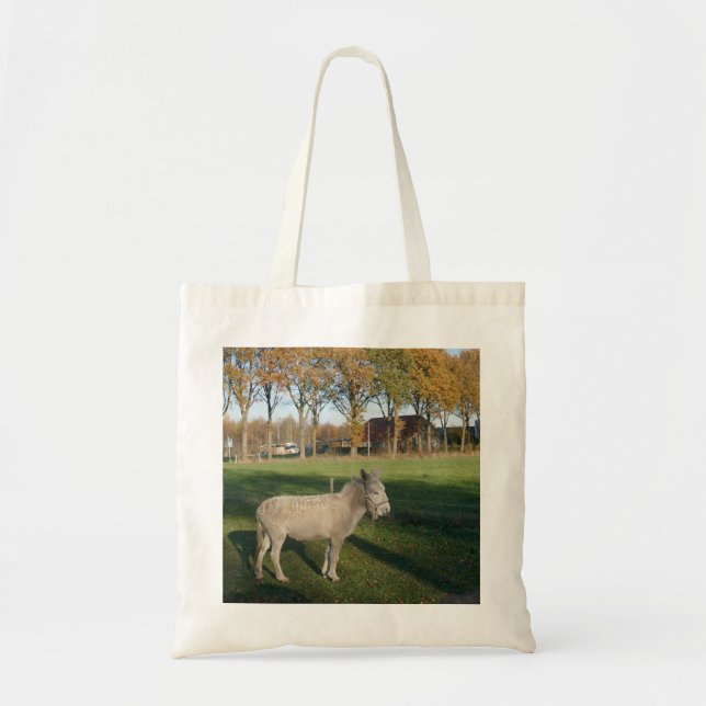 (Mini) Donkey contemplating life. Tote Bag (Front)
