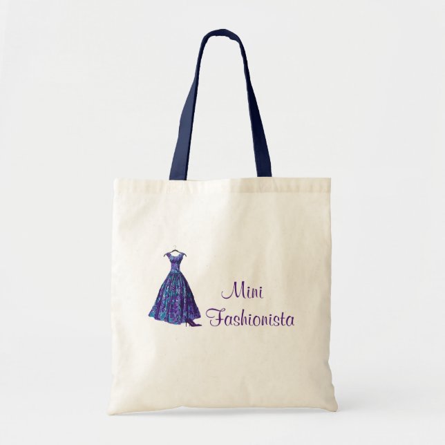 Mini Fashionista Tote Bag (Front)