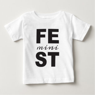 mini feminist baby T-Shirt