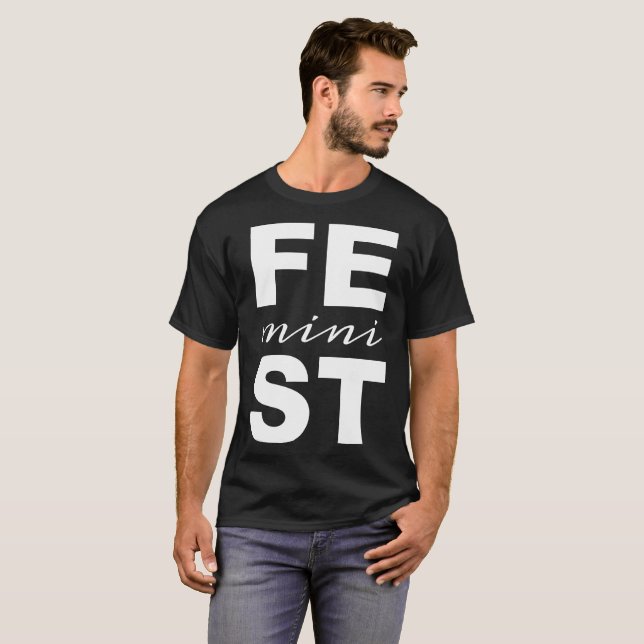 mini feminist T-Shirt (Front Full)