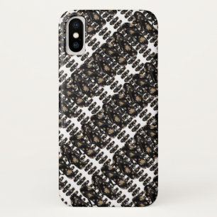 Mini Flip Flops Pattern Black Case-Mate iPhone Case