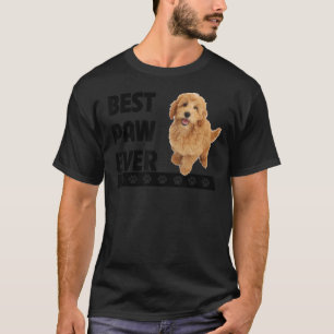 Mini Golden Doodle Dad Best Paw Ever Fathers Day D T-Shirt