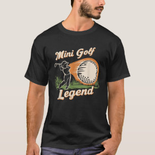 Mini Golf Legend Funny Miniature Golf Champion Vin T-Shirt