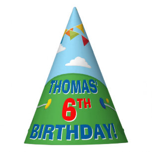 Mini Golf Putt Putt Kids Birthday Party Hat