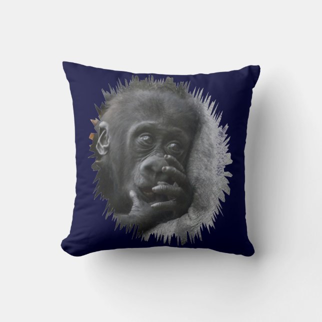 Mini gorilla cushion (Front)