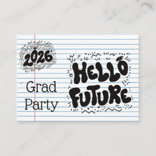 Mini grad party invites
