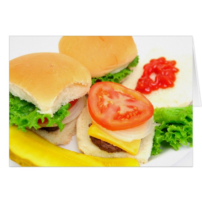 Mini Hamburgers (Front Horizontal)