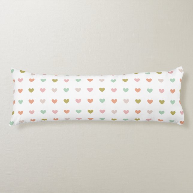 Mini Hearts Body Cushion (Front)