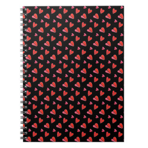 MINI HEARTS II 6.5x8.75 Spiral Notebook