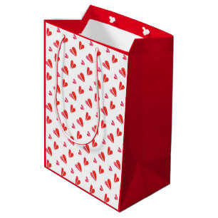 Mini Hearts Medium Gift Bag