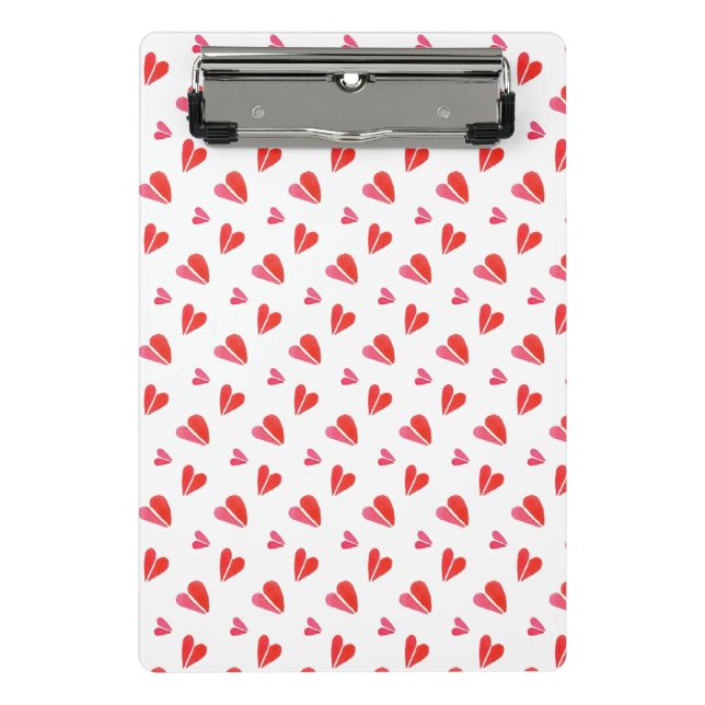 MINI HEARTS Mini Clipboard (Front)