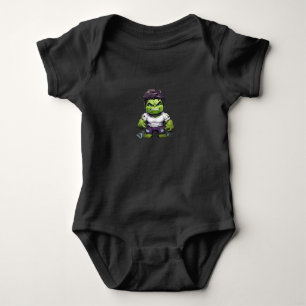 mini hulk baby bodysuit